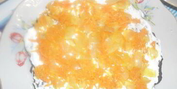 печеночный торт с грибами