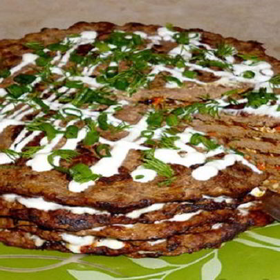 Печеночный торт с морковью