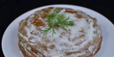 торт из куриной печени