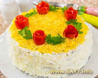 Торт из печени