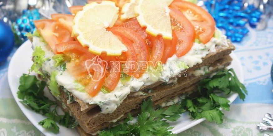 Рецепт тортика печеночного