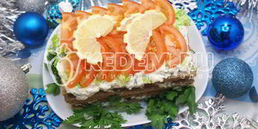 тортик печеночный