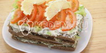 тортик печеночный