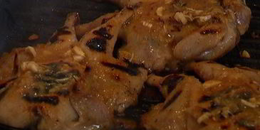 перепелки, маринованные в мисо-соусе