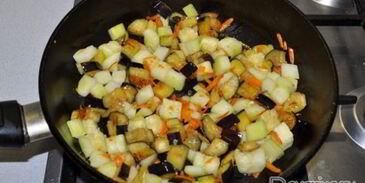 пикантная закуска из овощей