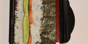 домашние роллы и нигири суши