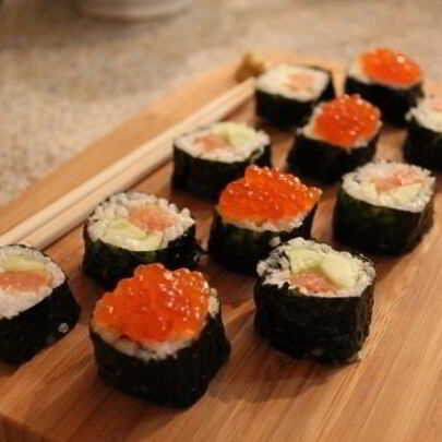 Домашние роллы