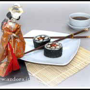 Рецепт Фальшивых суш-роллов с курицей