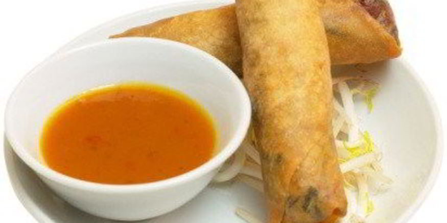 Рецепт китайских весенних роллов с грибами и рисом