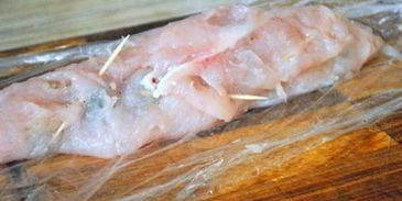 куриные роллы с брокколи и сыром