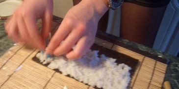 ролл калифорния с лососем