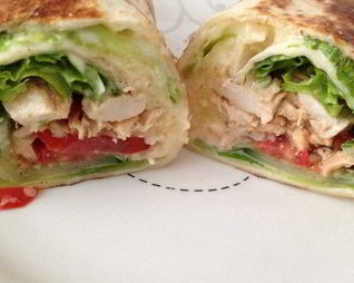 Ролл с курицей