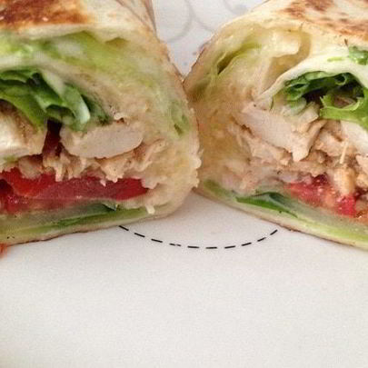 Ролл с курицей