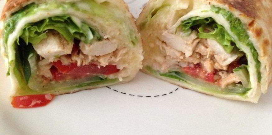 Рецепт ролла с курицей