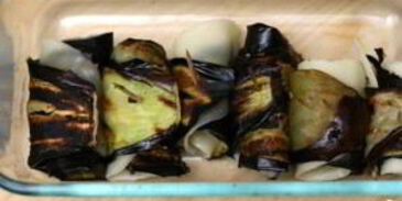 роллатини из баклажанов с сыром