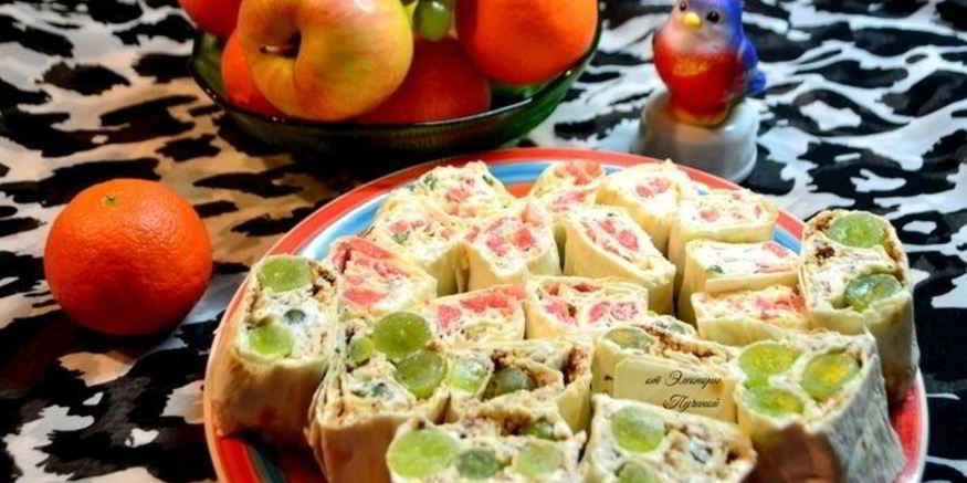 Рецепт роллов из лаваша