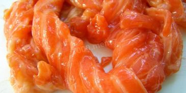 роллы с лососем