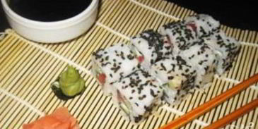 роллы с огурцом и сыром