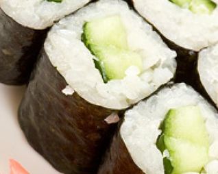 Роллы с огурцом