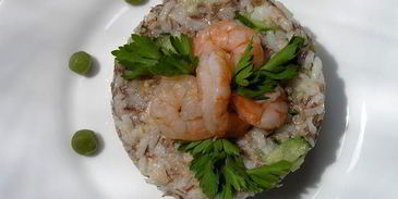 роллы с тунцом и креветками