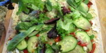 роллы в лаваше