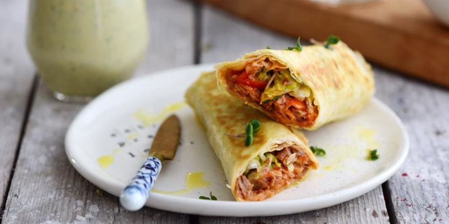 Рецепт сэндвича-ролла с запеченной грудинкой