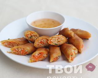 Вегетарианские спринг роллы