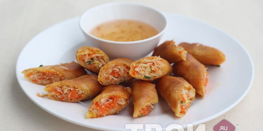 Рецепт вегетарианских спринга роллов