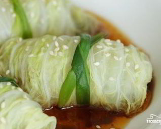 Весенние роллы с пекинской капустой