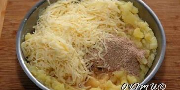 ветчино-картофельные роллы