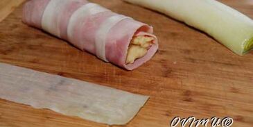 ветчино-картофельные роллы