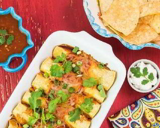 Запеченые роллы с овощами по-китайски