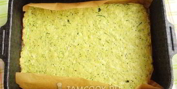 картофельно-кабачковый рулет с форелью