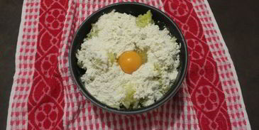 картофельные рулетики с куриным фаршем