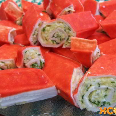 Крабовые рулетики