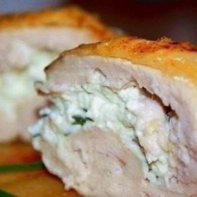 Куриные рулеты с сыром фета