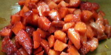 морковно-апельсиновый рулет с карамелью