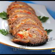 Рецепт Мясного рулета праздничного