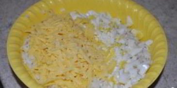 мясной рулет с рисом