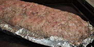 мясной рулет с рисом