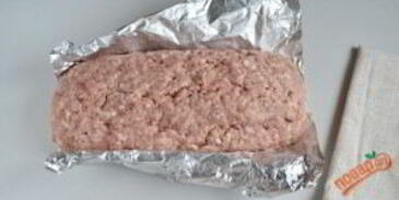 мясной рулет с яйцом