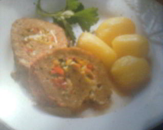 Мясной рулет