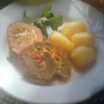 Мясной рулет