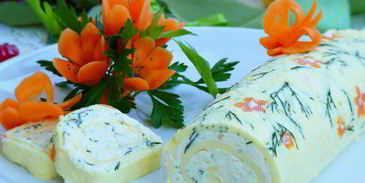 нежнейший рулет белоснежка