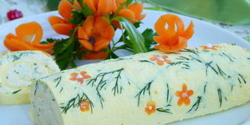 нежнейший рулет белоснежка