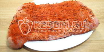 рулет из индейки с беконом