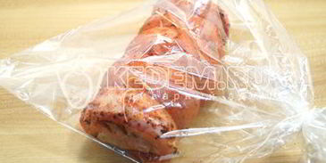 рулет из индейки с беконом