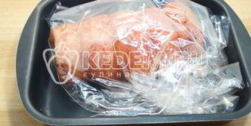 рулет из индейки с беконом