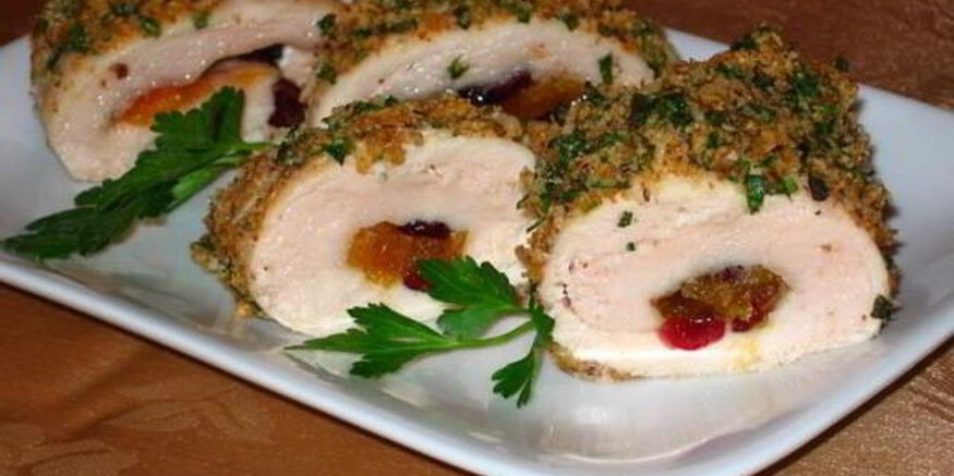Рецепт рулета из курицы