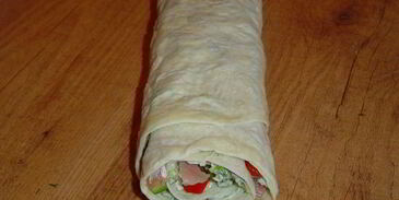 рулет из лаваша с горбушей